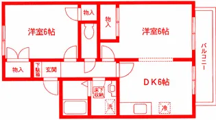 ウィズA【2階】の間取り
