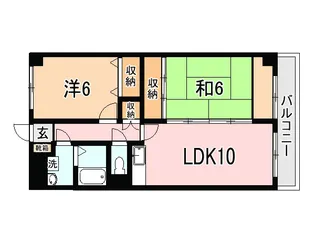 コンフォートS【3階】の間取り