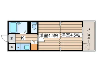 パ-ルプラザ【6階】の間取り