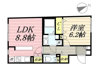 PASEO四谷三丁目【4階】の間取り