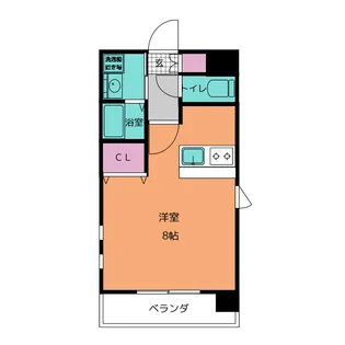 プレサンス新栄デコール【7階】の間取り