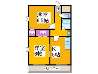 S.field清水町【4階】の間取り