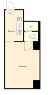 ジュエル浜離宮【4階】の間取り