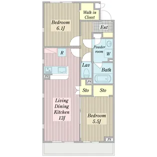 ALBA元住吉【3階】の間取り