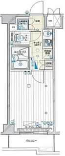 ルーブル武蔵新城【3階】の間取り