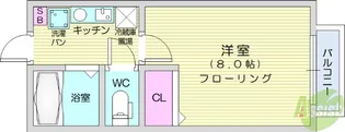 メゾンアルファ【2階】の間取り
