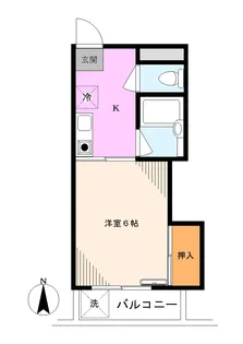 モンシャルム双葉【2階】の間取り