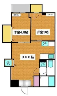 メゾンイイダ【2階】の間取り