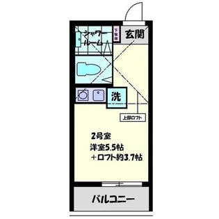 グラン・レーヴ白楽【2階】の間取り