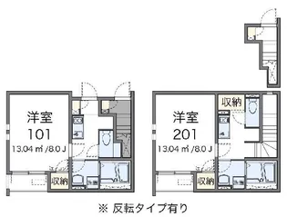 クレイノフェリーチェ大蔵【2階】の間取り