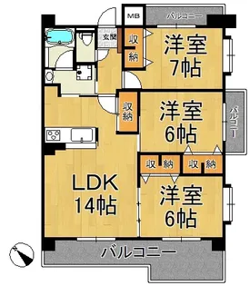 Maison Grandiose【2階】の間取り