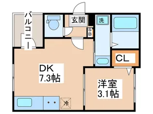 StarLight Studios【1階】の間取り