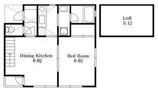 メゾン・ド・ブルー【2階】の間取り