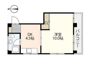林ビル【4階】の間取り