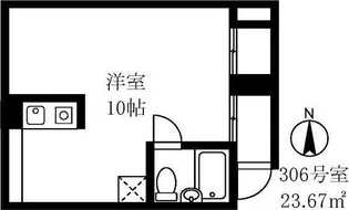 柳屋ビル【3階】の間取り