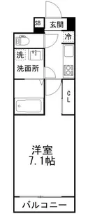 プリズム14番館【2階】の間取り