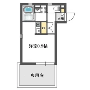 THE PLAZA 東上町【1階】の間取り