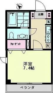 ベレトワール【1階】の間取り
