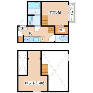 Moramarco Court【1階】の間取り