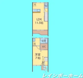ユーティーハイツの間取り