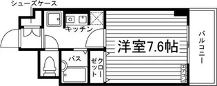 エスポアール八雲【1階】の間取り