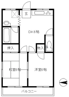 メゾン清美【3階】の間取り