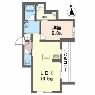 コンフォール台原駅前【3階】の間取り