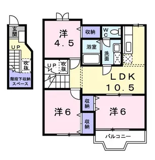 ジョイタカハシVII【2階】の間取り