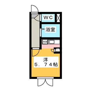 WITH PLACE 上星川【1階】の間取り