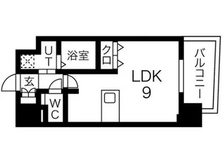 プレサンス新栄リミックス【8階】の間取り