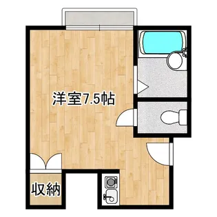 ユニバーハイツオオセヤ【2階】の間取り