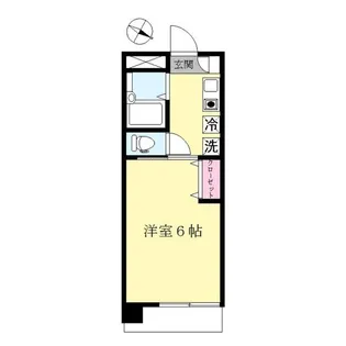 サンパティオ【5階】の間取り