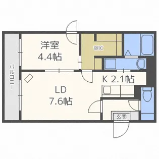プレミアエグゼクティブ【3階】の間取り