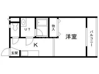 アルファマンション【4階】の間取り