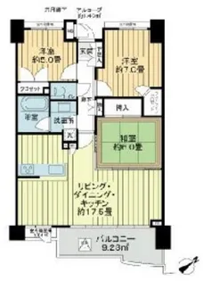 ジェイパーク尾山台2【2階】の間取り