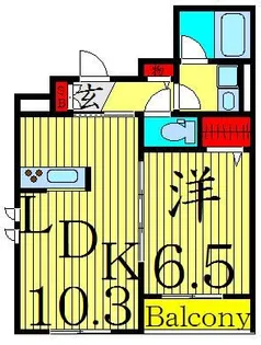 HIKARI EAST【1階】の間取り