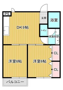 メルセデスA【1階】の間取り
