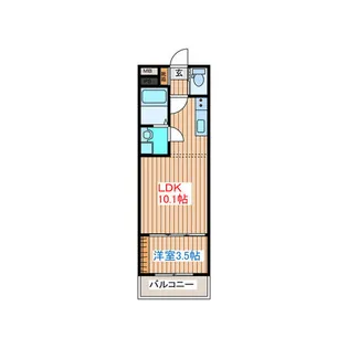 GRAND SOLEIL手倉田【2階】の間取り