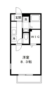 ブラン ラトゥールII【2階】の間取り