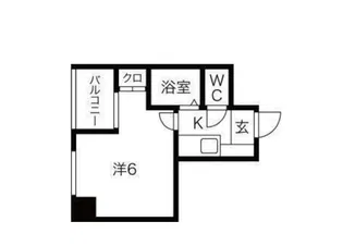 BELONG千林【9階】の間取り