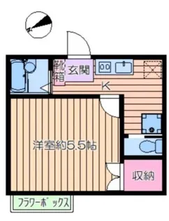リジエール【2階】の間取り