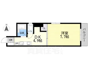 サンパレス21錦糸町【5階】の間取り