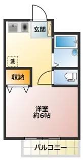 ミラコスタ【2階】の間取り