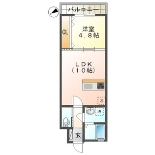 エトピリカ【2階】の間取り