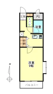 ハイクオリティII【3階】の間取り