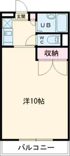 イーストA【1階】の間取り