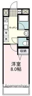 デコラージュ谷田【2階】の間取り