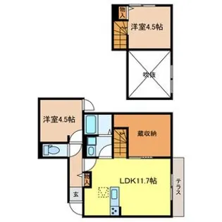 カラコレスの間取り