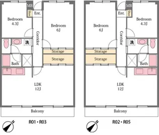 I-PLAZA【4階】の間取り