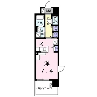 メルヴェーユ【2階】の間取り